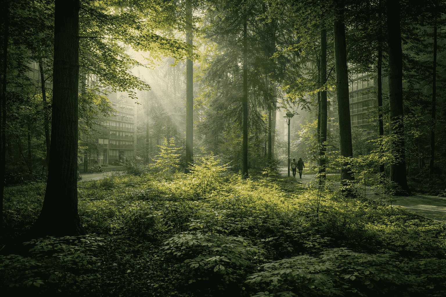 Végétalisation urbaine forêt urbaine