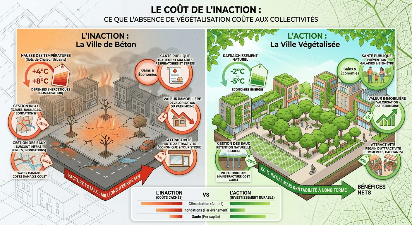 inaction végétalisation